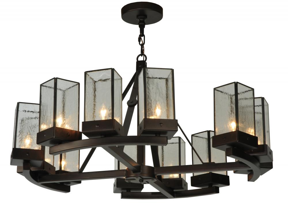 36" Wide Parker Henry 12 Light Chandelier