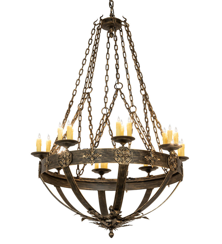 60" Wide Neapolis 24 Light Chandelier