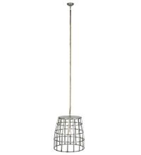 2nd Avenue Designs White 118630 - 21.75"W Basket Pendant