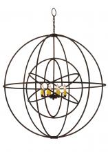 2nd Avenue Designs White 129407 - 43"W Atom Enerjisi 8 LT Chandelier