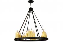 2nd Avenue Designs White 139761 - 36"W Deina 24 LT Chandelier