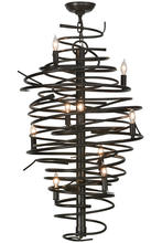 2nd Avenue Designs White 152135 - 21"W Cyclone 9 LT Chandelier