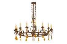 2nd Avenue Designs White 157192 - 48"W Peak 16 LT Chandelier