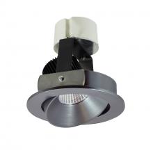 Nora NIR-4RCCDXNN - 4" Iolite LED Round Adjustable Cone Retrofit, 800lm / 12W, Comfort Dim, Natural Metal Reflector