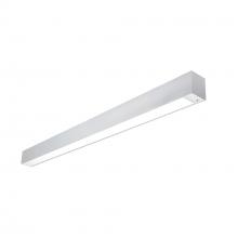 Nora NLUD-8334A/OS - 8' L-Line LED Indirect/Direct Linear, 12304lm / Selectable CCT, Aluminum Finish, with Motion