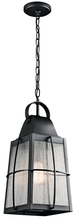 Kichler 49556BKT - Outdoor Pendant 1Lt