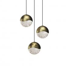 Sonneman 2914.14-MED - 3-Light Round Medium LED Pendant