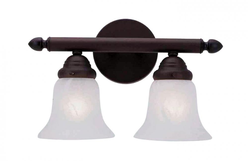 2 Light Bronze Bath Light