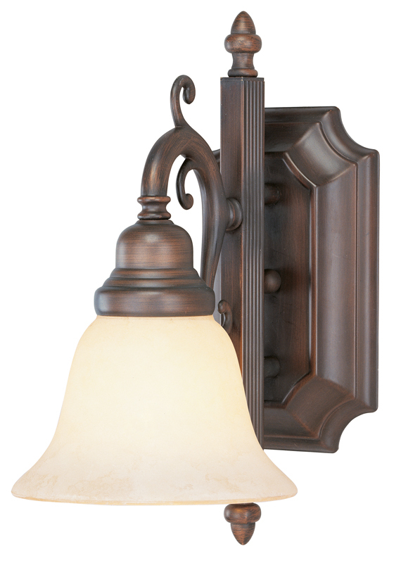 1 Light Imperial Bronze Bath Light