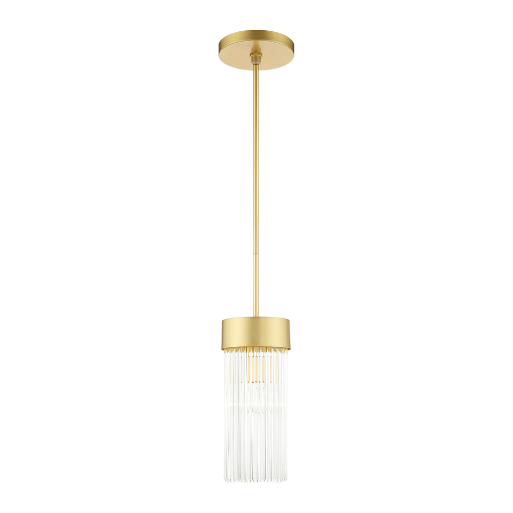 1 Lt Soft Gold Chandelier