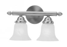 Livex Lighting 1062-91 - 2 Light Brushed Nickel Bath Light