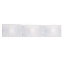 Livex Lighting 1433-05 - 3 Light Polished Chrome Bath Light