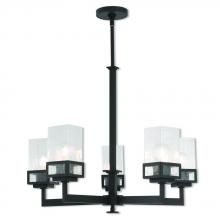 Livex Lighting 40595-07 - 5 Lt BZ Chandelier