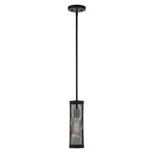 Livex Lighting 46211-04 - 1 Lt Black Pendant