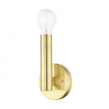 Livex Lighting 51131-12 - 1 Light Satin Brass ADA Sconce