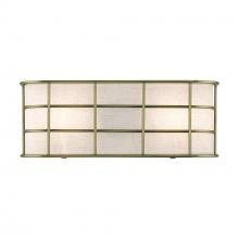 Livex Lighting 55110-01 - 2 Light Antique Brass ADA Sconce