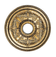 Livex Lighting 8200-65 - Vintage Gold Leaf Ceiling Medallion