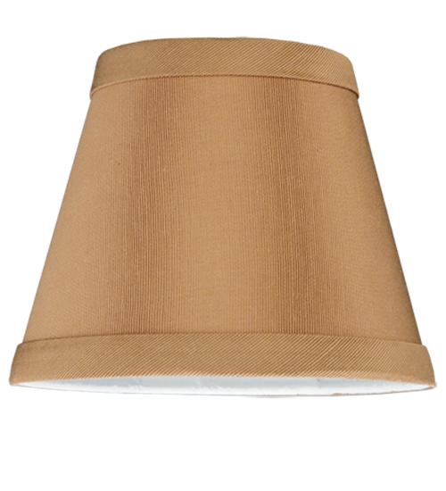 5"W X 4"H Faille Pecan Shade