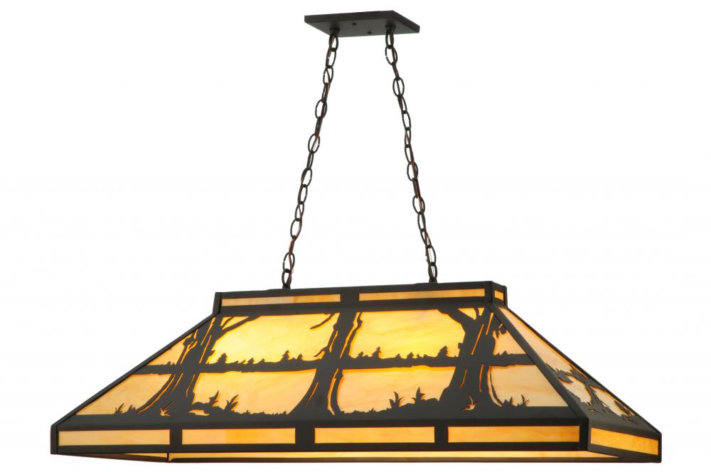 40"L Quiet Pond Oblong Pendant