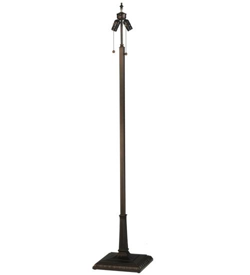 65" High Mission 2 Light Floor Base