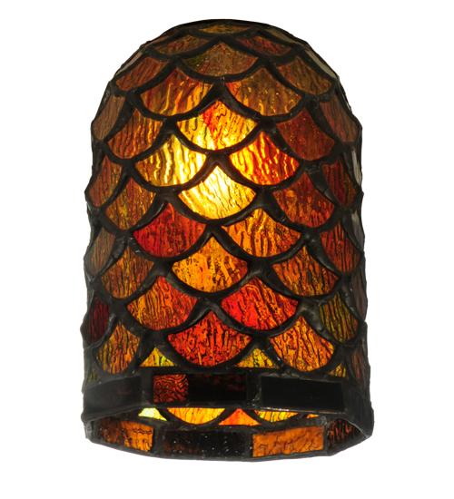 4"W X 6"H Scallop Shade