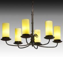 Meyda Blue 126616 - 38"L Atria 6 LT Oblong Chandelier