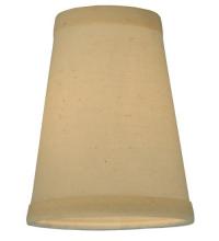 Meyda Blue 130998 - 4"W X 5.25"H Natural Linen Shade