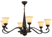 Meyda Blue 141664 - 44"W Muirfield 6 LT Chandelier