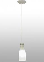 Meyda Blue 151223 - 5"W Milk Bottle LED Mini Pendant