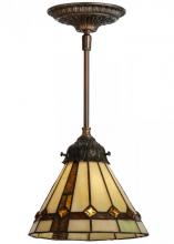 Meyda Blue 151292 - 8" Wide Belvidere Mini Pendant