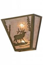 Meyda Blue 154317 - 13"W Elk Creek Wall Sconce