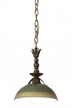 Meyda Blue 168375 - 10"W Hemisphere Pendant