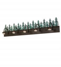 Meyda Blue 178528 - 48" Wide Tall Pines 5 LT Vanity Hardware