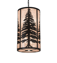 Meyda Blue 197428 - 18" Wide Tall Pines Pendant