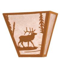 Meyda Blue 23922 - 13"W Elk Creek Wall Sconce