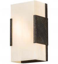 Meyda Blue 243448 - 5" Wide Quadrato Vicio Wall Sconce