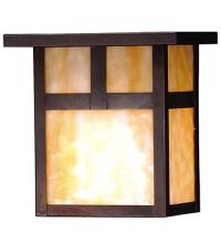 Meyda Blue 43551 - 8"W Hyde Park T Mission Wall Sconce