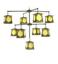 Meyda Blue 65227 - 55"Wide Kirkpatrick 9 Light Chandelier