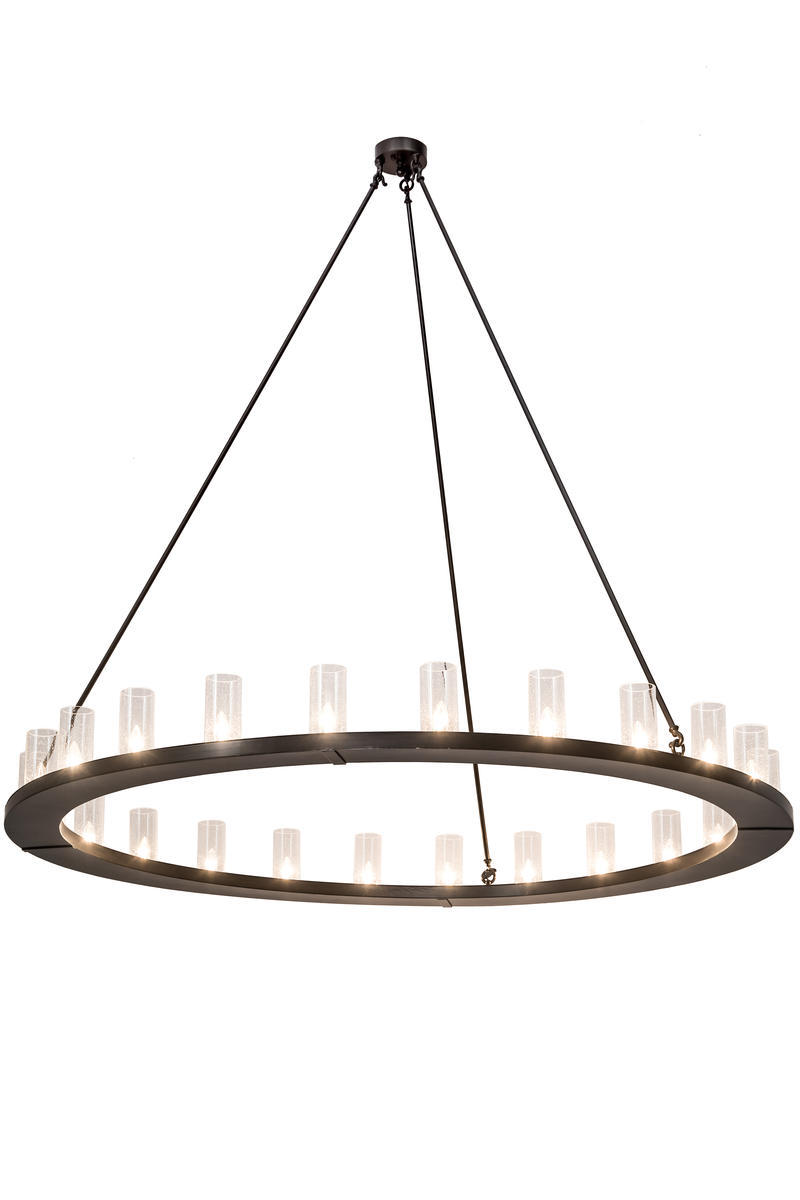 72" Wide Loxley 24 LT Chandelier