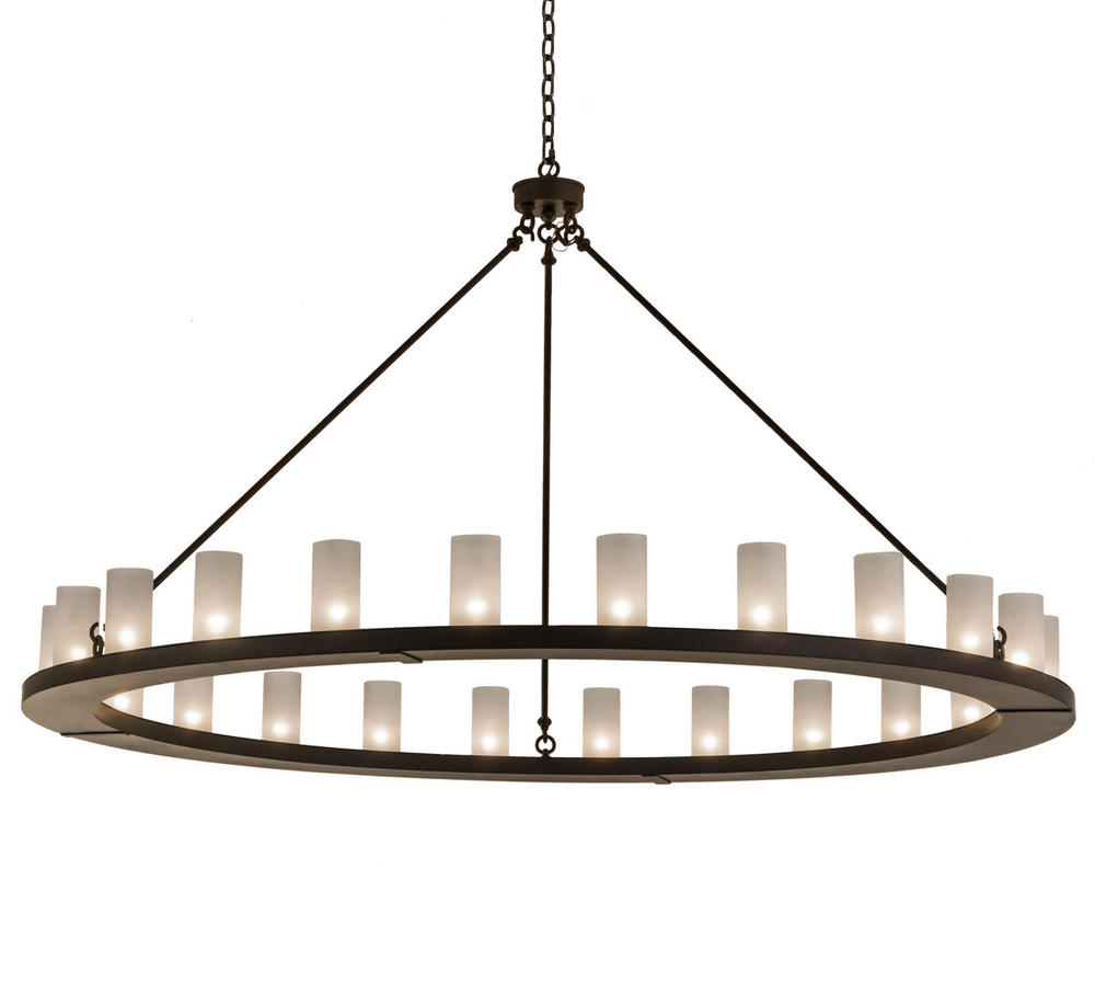 72"W Loxley 24 LT Chandelier