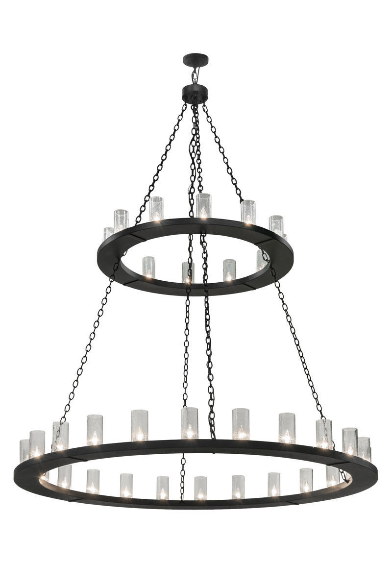 72" Wide Loxley 36 Light Two Tier Chandelier