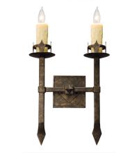 2nd Avenue Designs Blue 115642 - 15" Wide Castilla 2 Light Wall Sconce