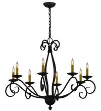 2nd Avenue Designs Blue 115923 - 36"W Sienna 8 LT Chandelier