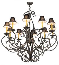 2nd Avenue Designs Blue 120309 - 42"W Phillipe 10 LT Chandelier