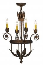 2nd Avenue Designs Blue 120410 - 18"W Antonia 4 LT Chandelier