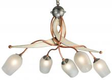 2nd Avenue Designs Blue 121693 - 30"L Ballerina 5 LT Chandelier