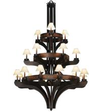 2nd Avenue Designs Blue 122634 - 62"W Castilla 3 Tier Chandelier