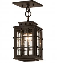 2nd Avenue Designs Blue 136040 - 5.5" Square Pontrefract Lantern Pendant