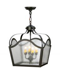 2nd Avenue Designs Blue 137164 - 15" Square Terena 4 Light Pendant