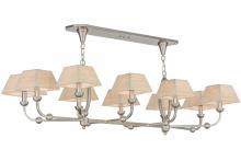 2nd Avenue Designs Blue 142272 - 58"L Cesta 10 LT Oblong Chandelier